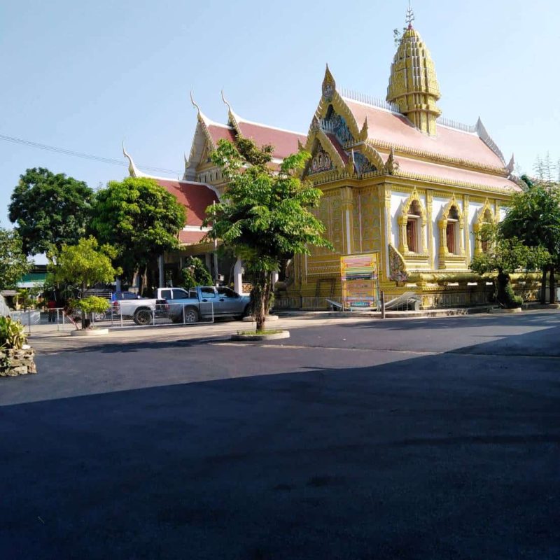 ตัวอย่างงานปูถนนยางมะตอย